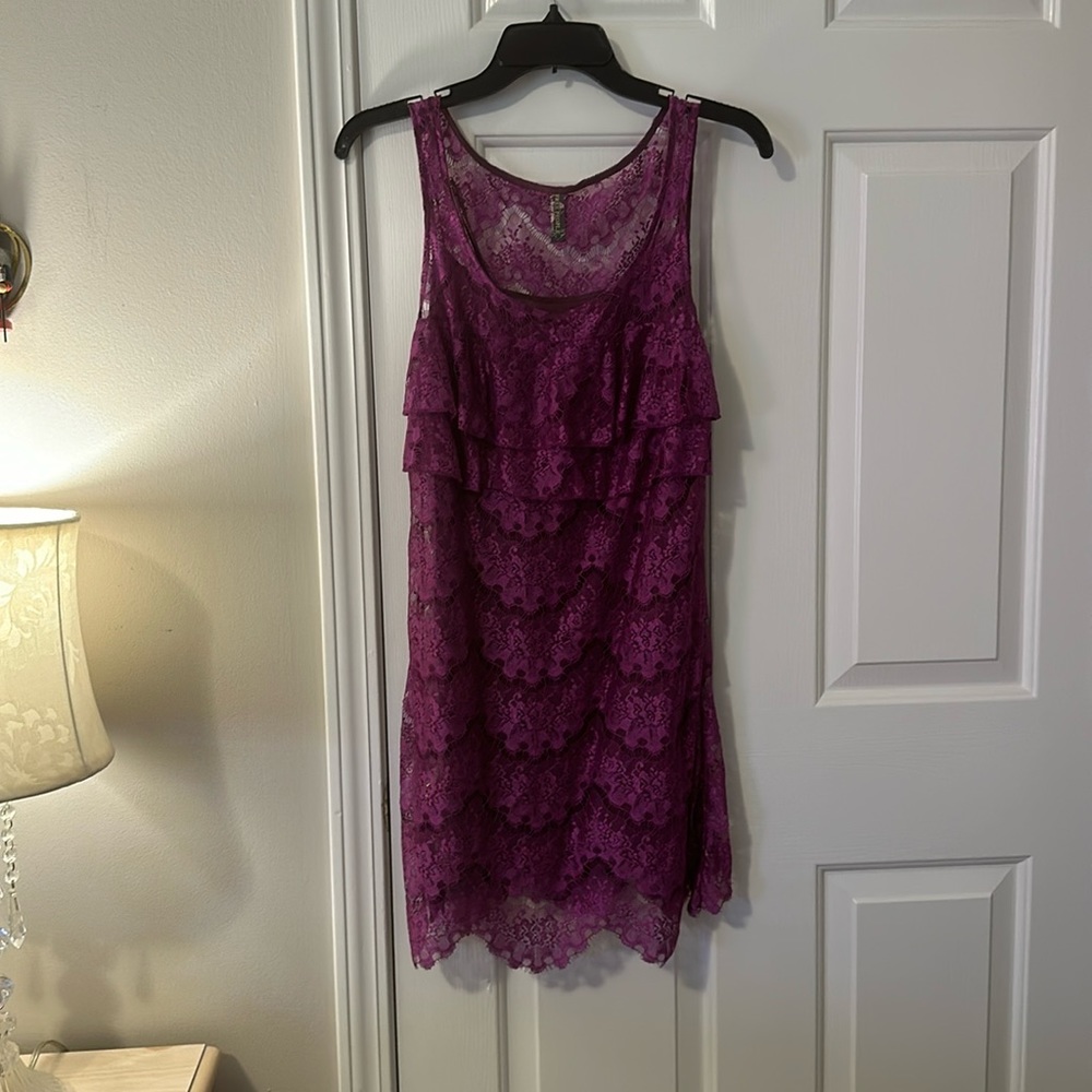 Free People Lace Mini